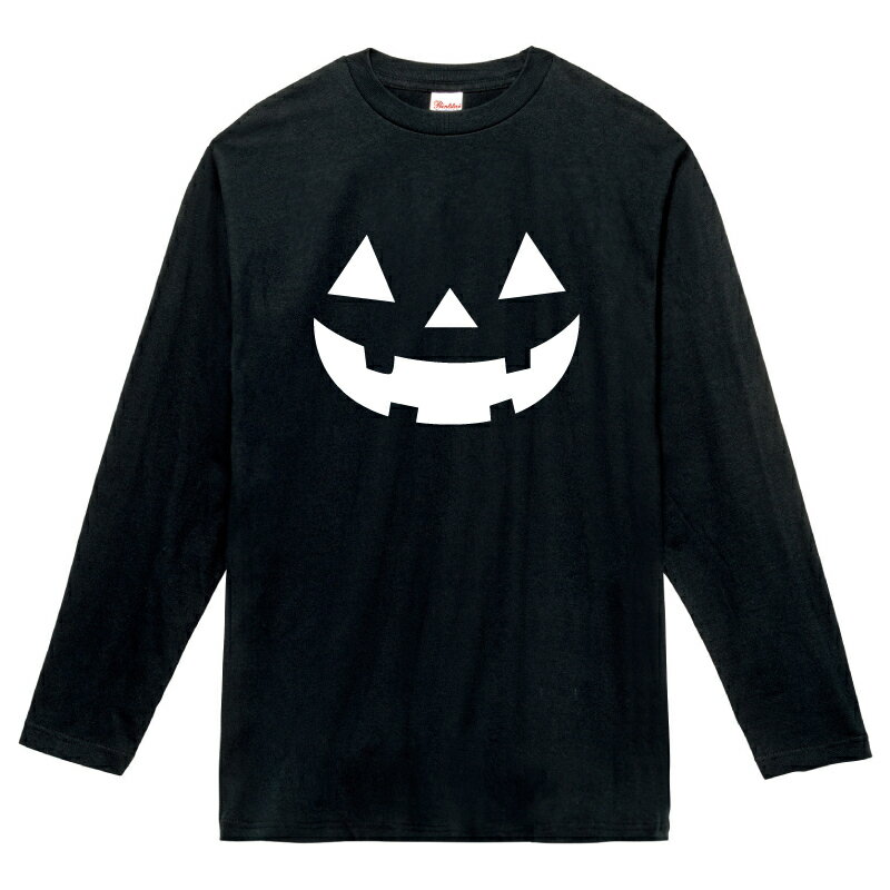 ハロウィンTシャツ 5.6オンス Tシャツ HALLOWEEN 00102 イベント ユニフォーム 制服 余興 出し物 お揃い 衣装 コスプレ ペアルック シルクプリント オリジナルプリント 長袖Tシャツ Printstar プリントスター ロングスリーブ