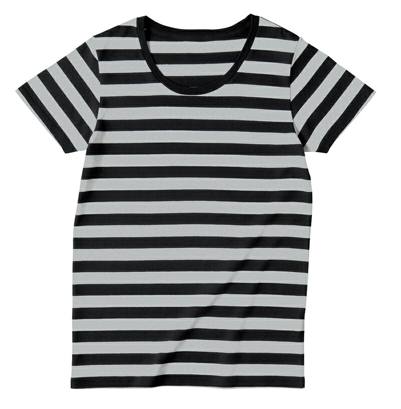ウィメンズ ボーダーTシャツ 4.3oz TRUSS レディース 半袖 SALE セール 在庫限り piplus-10000830 ディ-ファインズ サンプル画像3