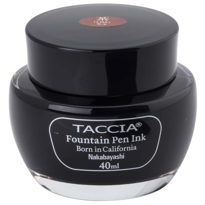 ナカバヤシ(Nakabayashi) TACCIA すなおいろインク 万年筆インク 水性染料 ちゃ TFPI-WD40-03
