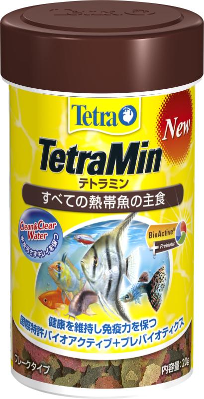 テトラ (Tetra) テトラミン20g 熱帯魚の主食 水を汚さずキレイを保つ 食べ残しやフンが減少 熱帯魚 エ..