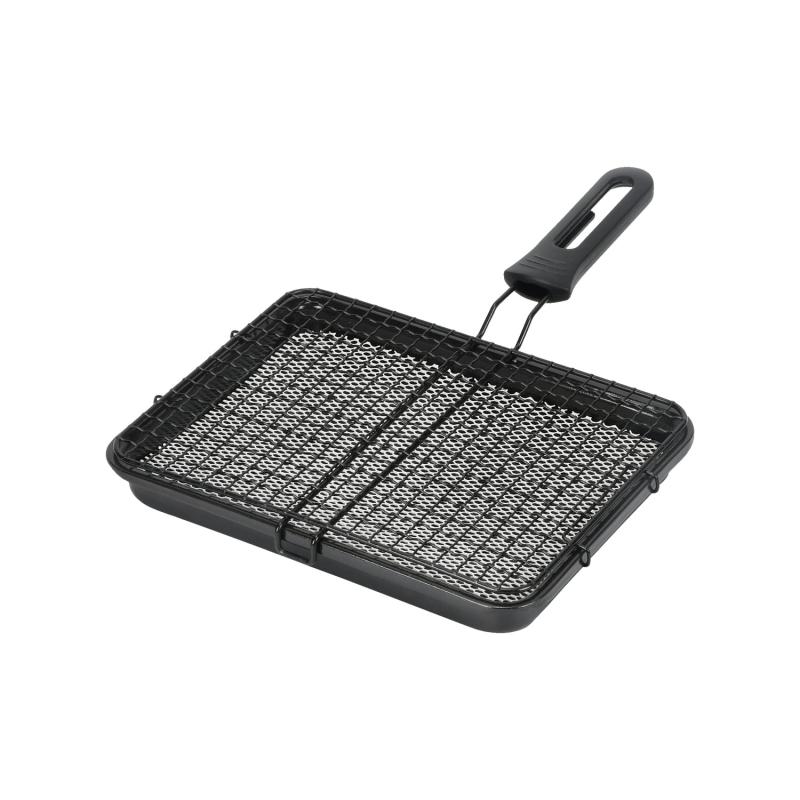 パール金属 魚焼 クリンプ 大判 セラミック入 ガス火専用 ホットグリル HB-6036製品サイズ:(約)全長37.5×幅27×高さ5cm製品重量:(約)0.52kg素材・材質:本体/鉄(ほうろう)、焼きアミ/鉄(シリコーン樹脂塗装(ふっ素樹脂含有))、ネットプレート/鉄(セラミック石膏質)、取っ手/フェノール樹脂(耐熱温度150度)生産国:中国ガス火専用複数店舗にて販売をしておりますため、在庫データの更新が間に合わず、欠品にも関わらず、注文ができる場合がございます。その際は、キャンセルにて対応を取らせていただきます。当店はお電話のお問い合わせはお受けしておりませんので、ご了承ください。お問い合わせは、問い合わせフォームをご利用ください。