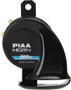 PIAA(ピア) バイク用ホーン 400Hz SPORTS HORN 112dB 1個入 雨にも強いスポーツ仕様 軽量タイプ 車検対応 MHO-1