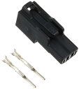 キタコ(KITACO) コネクターセット ウインカー用 カワサキTYPE 2極 オス 汎用 ブラック 0900-755-02066
