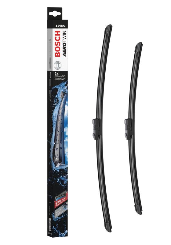 樂天商城 - BOSCH(ボッシュ) 輸入車用 フラットワイパーブレード エアロツイン 車種専用セット 600/500mm A298S