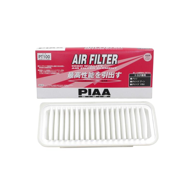 PIAA(ピア) 車用 エアフィルター AIR FILTER 1個入 [トヨタ/ダイハツ車用] パッソ・ブーン・YRV_他 PT100 ホワイト
