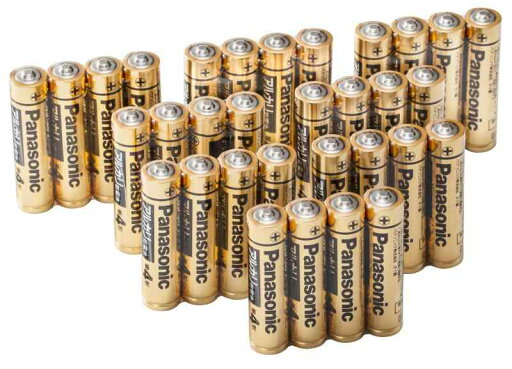 パナソニック 単4形アルカリ乾電池 32本パック LR03RJA/32S【フラストレーションフリーパッケージ(FFP)】 パナソニック 単4形アルカリ乾電池 32本パック LR03RJA/32S【フラストレーションフリーパッケージ(FFP)】