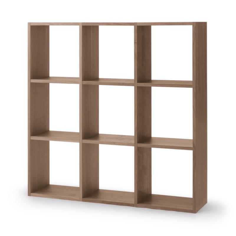 無印良品 スタッキングシェルフセット・3段 幅122×奥行28.5×高さ121cm 37267077