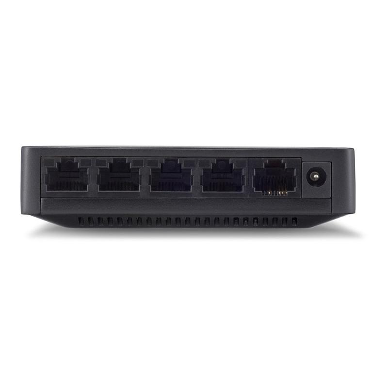 BUFFALO バッファロー 10/100Mbps対応 プラスチック筺体 AC電源 5ポート ブラック スイッチングハブ LSW4-TX-5EPL/BKD
