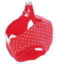 ペティオ (Petio) ARFashion ハートドットベストハーネス レッド 超小型犬用 SS サイズ(4)