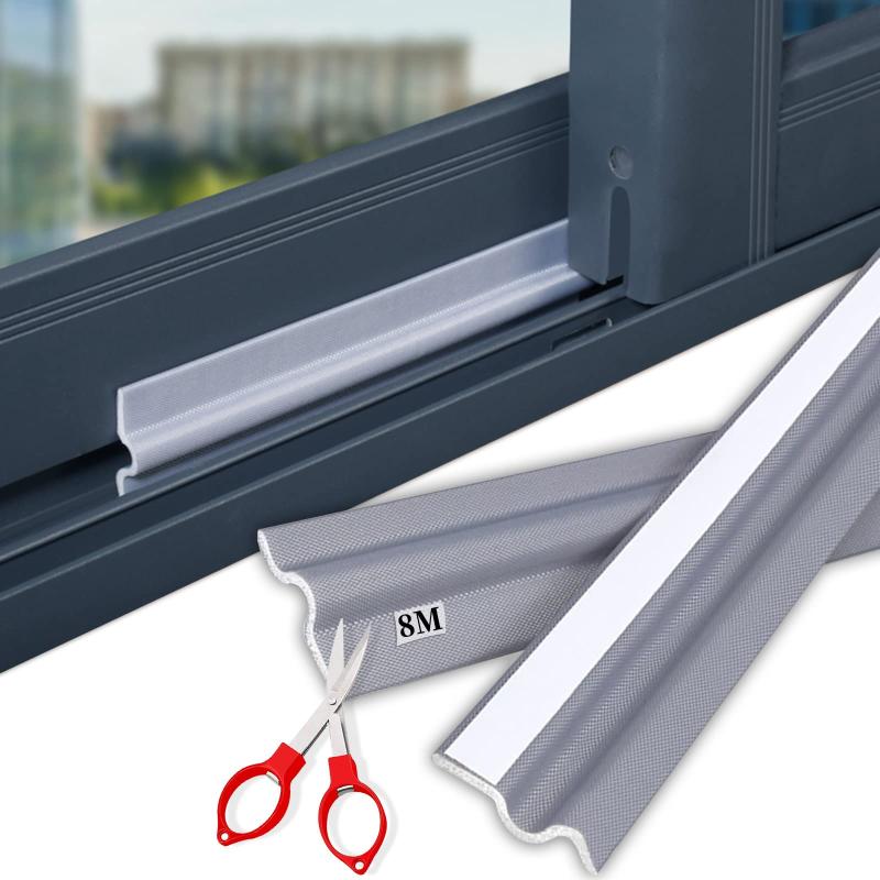 Goreson 窓 隙間テープ 自己接着性シーリングストリップ 隙間風防止 防音テープ ドア すきま風防止 冷..