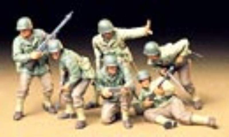 樂天商城 - タミヤ 1/35 ミリタリーミニチュアシリーズ No.192 アメリカ陸軍 歩兵 攻撃セット プラモデル 35192