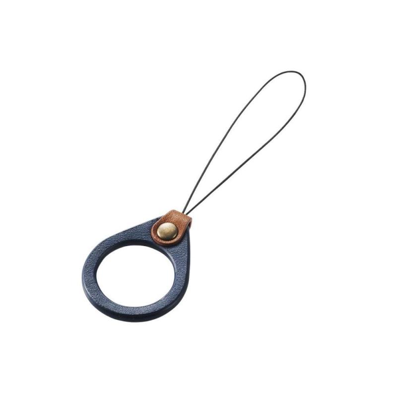 エレコム ストラップ リングストラップ 携帯 スマホ スマホ用 Lサイズ 内径22mm [手帳型ケースなどと合..