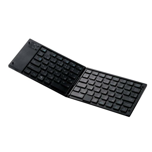 エレコム キーボード Bluetooth 折りたたみ マルチペアリング ポインティングデバイス付 ブラック TK-FLP01PBK エレコム キーボード Bluetooth 折りたたみ マルチペアリング ポインティングデバイス付 ブラック TK-FLP01PBK