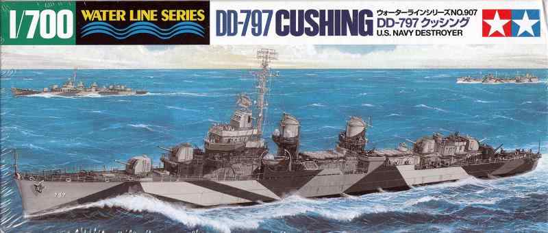 タミヤ 1/700 ウォーターラインシリーズ NO.907 アメリカ海軍 フレッチャー級駆逐艦 DD-797 クッシング プラモデル 31907組み立て、塗装が必要なプラモデル。別途、工具、塗料等が必要。複数店舗にて販売をしておりますため、在庫データの更新が間に合わず、欠品にも関わらず、注文ができる場合がございます。その際は、キャンセルにて対応を取らせていただきます。当店はお電話のお問い合わせはお受けしておりませんので、ご了承ください。お問い合わせは、問い合わせフォームをご利用ください。