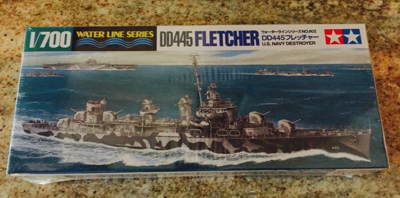 タミヤ 1/700 ウォーターラインシリーズ No.902 アメリカ海軍 駆逐艦 フレッチャー プラモデル 31902
