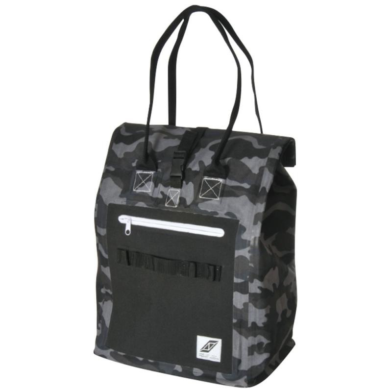 SK11(エスケー11) 防水トートバッグ PVC 310×210×500MM 24L SWP-TBメイサイグレー