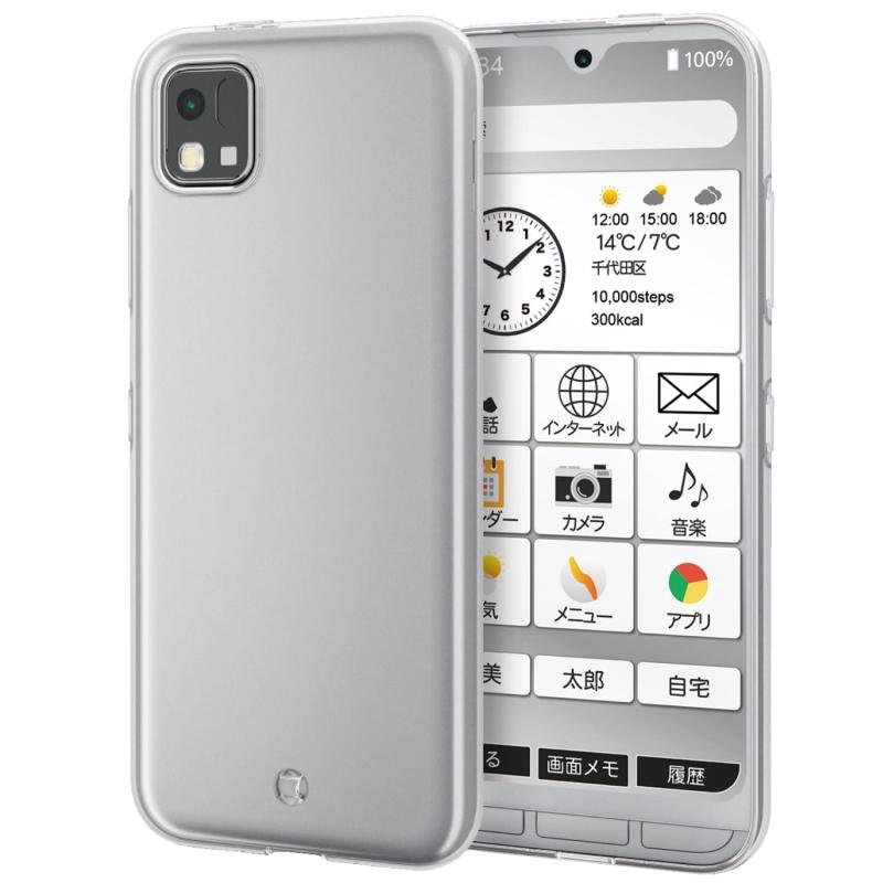 Rakuten - エレコム かんたんスマホ3 ケース カバー ソフト TPU ストラップホール付き クリア PM-K222UCTCR
