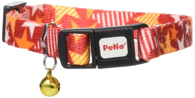 ペティオ (Petio) 首輪 Cat Collarスターカラー レッド 猫用 M サイズ