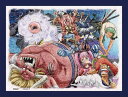エンスカイ 150ピース まめパズル ジグソーパズル ワンピース 魔の三角地帯スリラーバーク(7.6x10.2cm) MA-27