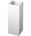 山崎実業(Yamazaki) トラッシュカン 角型 ロング ホワイト 約W22.5XD22.5XH60cm タワー tower ゴミ箱 ダストボックス スリム 4488