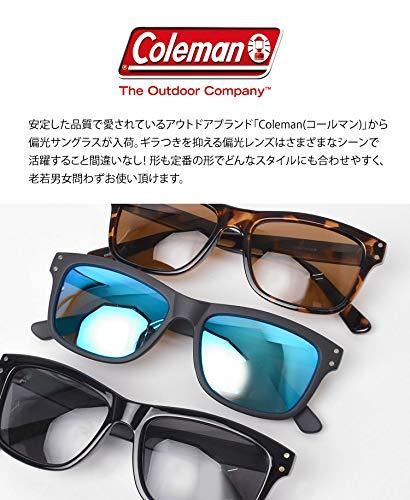 [コールマン] サングラス メンズ 偏光レンズ 99%uvカット ミラーレンズ ミラーサングラス 紫外線カット 軽量 スモークレンズ レディース