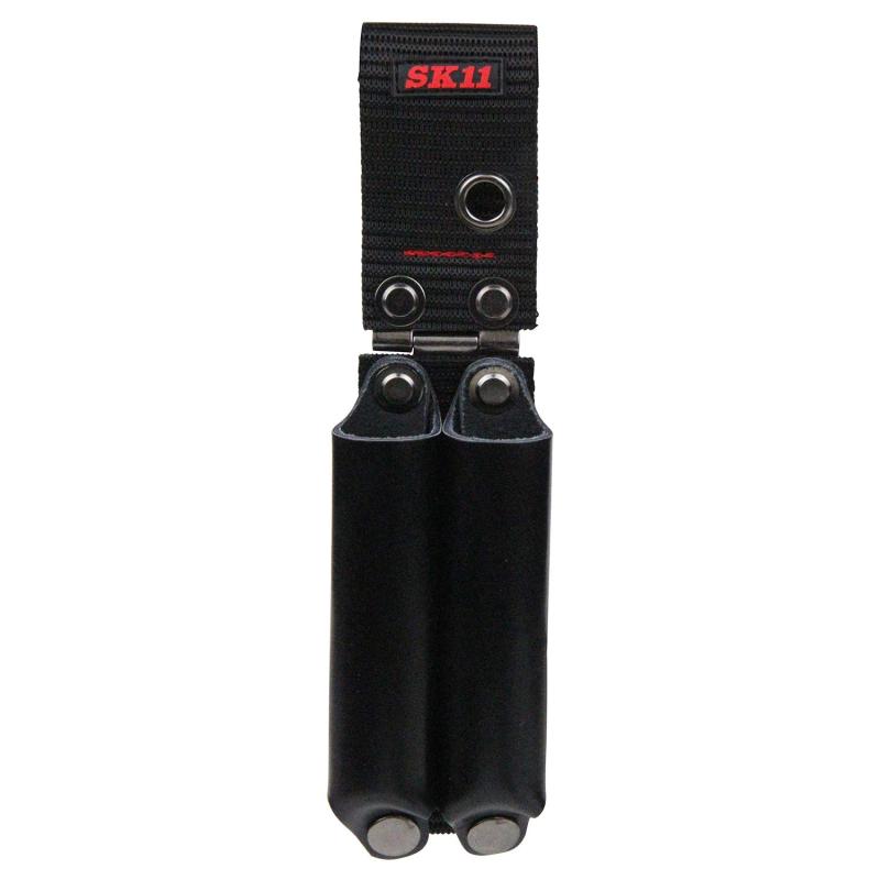 SK11 ツールホルダー ペン&ドライバ差し STH2-9 着脱式ベルト通し ブラック
