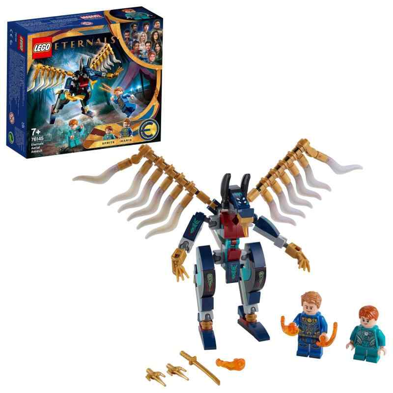 レゴ(LEGO) スーパー ヒーローズ エターナルズの空中大決戦 76145 おもちゃ ブロック プレゼント スーパーヒーロー アメコミ 男の子 7歳以上