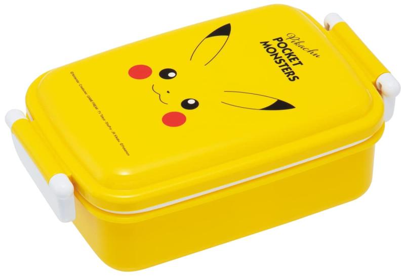 Lunch Boxes - スケーター(Skater) お弁当箱 子供用 450ml ふわっと盛れるドーム型ふた ランチボックス 1段 日本製 ポケモン ピカチュウ フェイス 23 男の子 女の子 RBF3ANAG-A