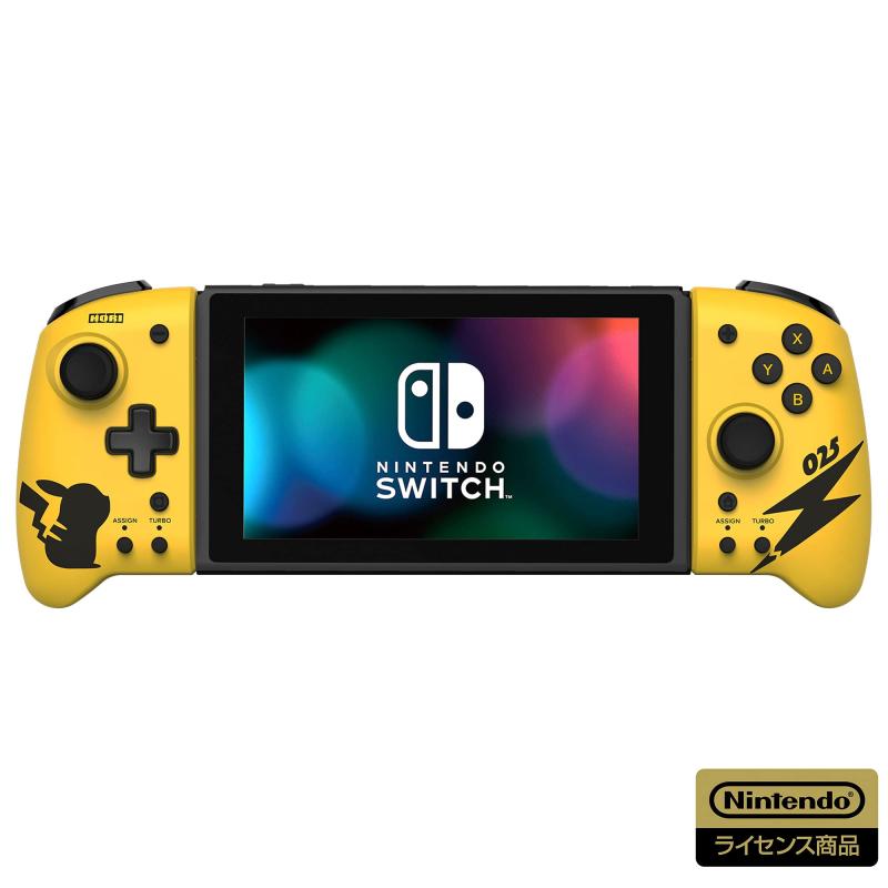 【任天堂ライセンス商品】グリップコントローラー for Nintendo Switch ピカチュウ-COOL【Nintendo Switch対応】