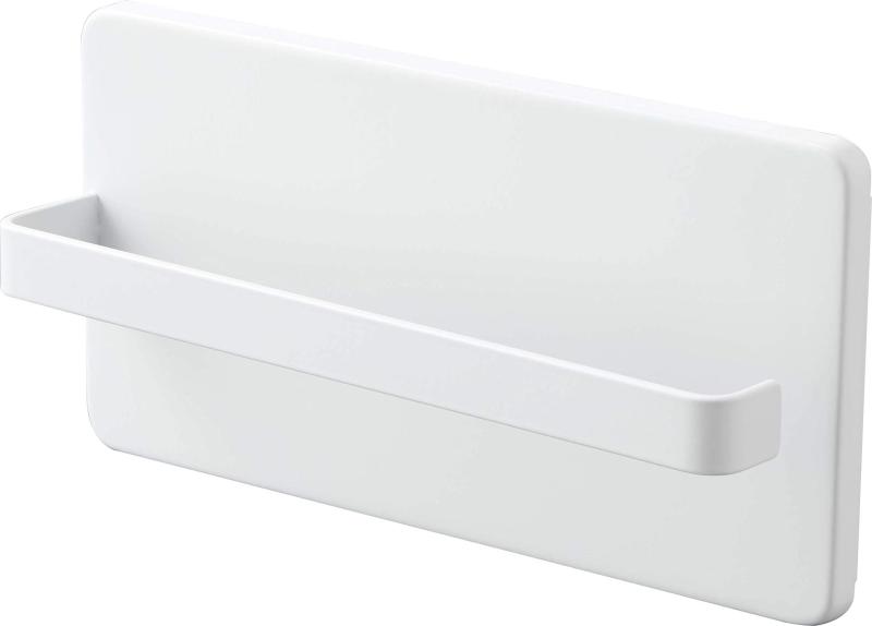 山崎実業(Yamazaki) ツーウェイベランダスリッパラック ホワイト 約W25XD5XH12.5cm プレート 吸盤取り..