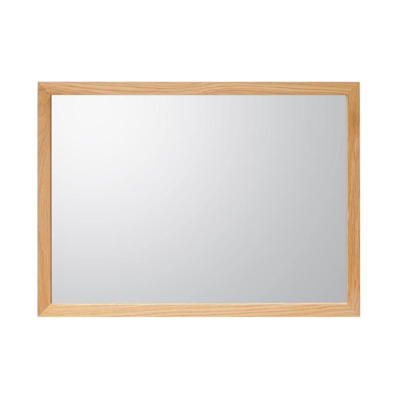 無印良品 壁に付けられる家具ミラー オーク材 小 幅44×奥行2×高さ32.5cm 44505052