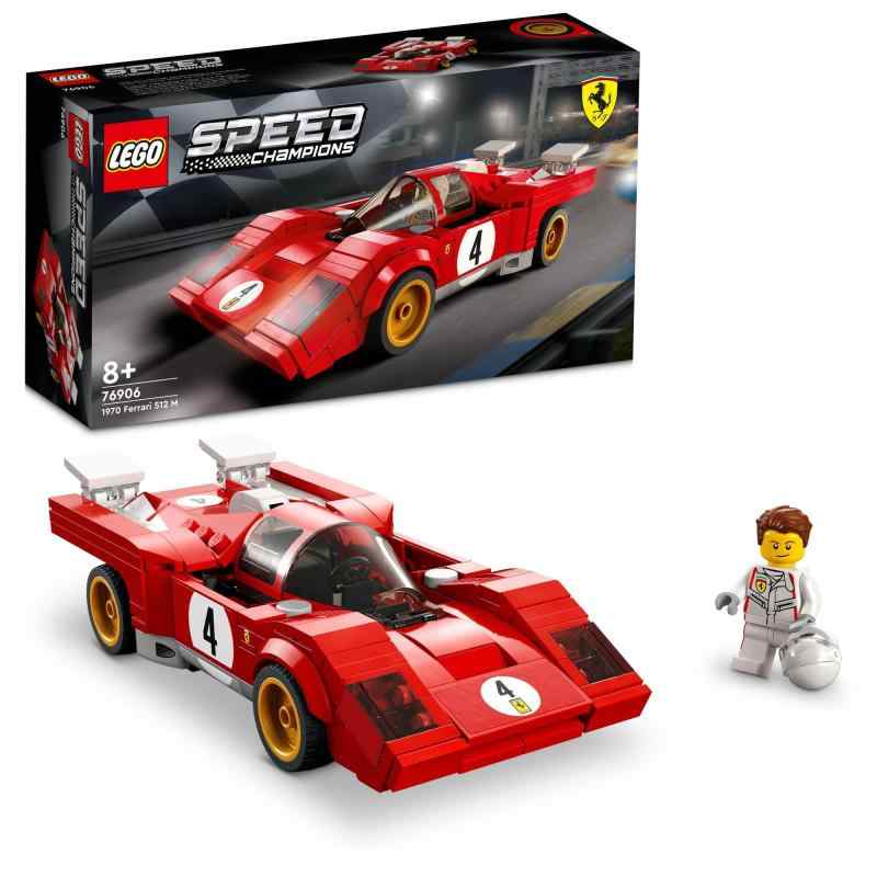 Blocks - レゴ(LEGO) スピードチャンピオン 1970 フェラーリ 512 M 76906 おもちゃ ブロック プレゼント 車 くるま 男の子 8歳以上