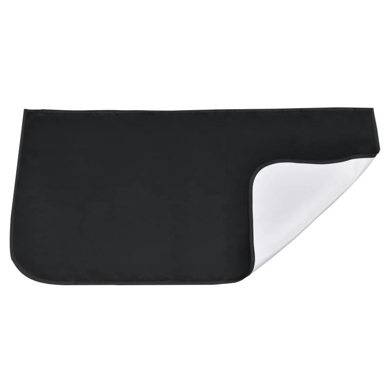セイワ(SEIWA) 車内用品 カーテン 楽らくマグネット完全遮光カーテンLL 縦55cm×幅105cm 1枚入り IMP197 ワンボックス スライドドア 軽自動車バックドア ブラックリバーシブル生地 カー用品 車中泊