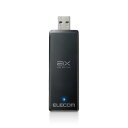 エレコム WiFi 無線LAN 子機 Wifi6 1201Mbps+574Mbps 5GHz 2.4GHz USB3.0 USB-A 11ax/ac/n/g/b/a ビームフォーミングZ対応 MU-MIMO対応 延長ケーブル付き(13cm) [Windo