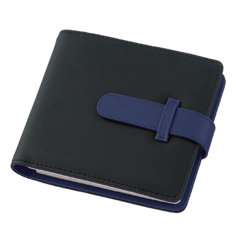 ナカバヤシ Digio2 Blu-ray対応 メディアケース ディスクケース BD DVD CD 24枚収納 ブラック Z9388