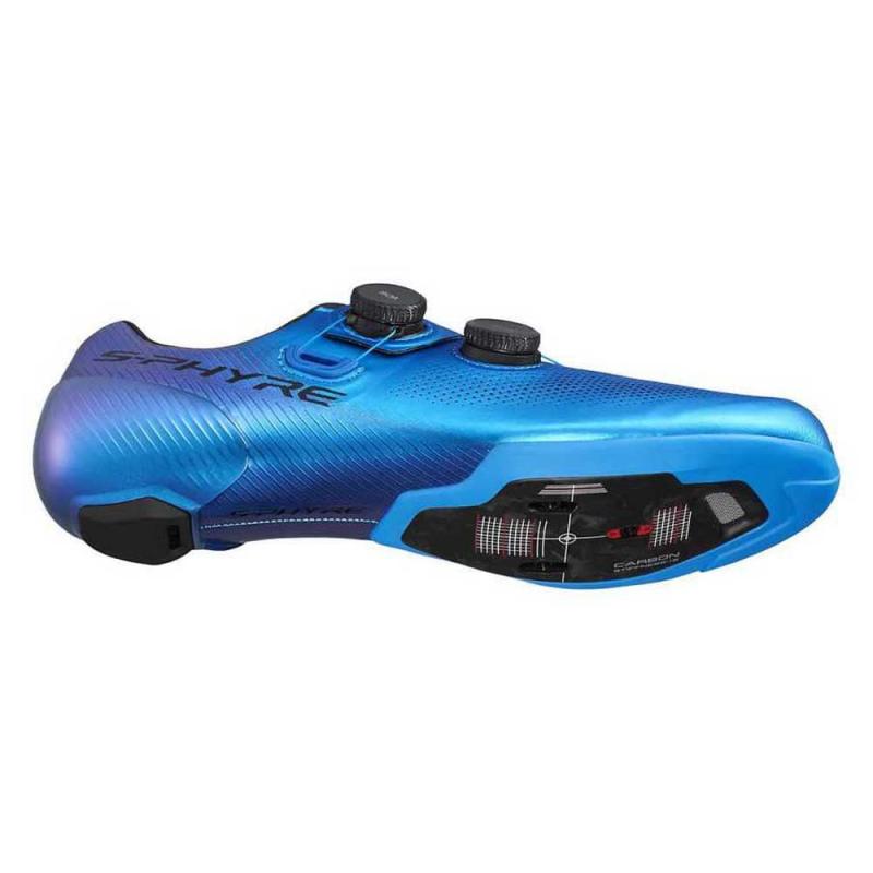 ぴっぴストア 楽天市場店の[シマノ] サイクリングシューズ SH-RC903 S-PHYRE ブルー42.0(26.5cm) SPD-SL｜アングル3