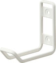 山崎実業(Yamazaki) ウォール トイレ用品 収納フック ホワイト 約W3×D9×H7.5cm タワー tower 補助便座収納 お掃除用品収納 6013