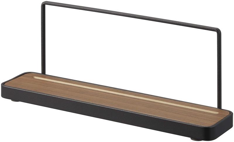 山崎実業(Yamazaki) 神札スタンド ブラック 約W28×D6.5×H10.5cm タワー tower 簡易神棚 お札立て 置き..