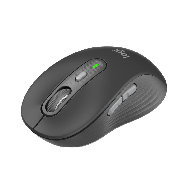 Logicool Signature M750MGR ワイヤレスマウス 静音 レギュラー グラファイト ワイヤレス マウス 無線 Bluetooth Logi Bolt Unifying非対応 windows mac iPad Android Chrom