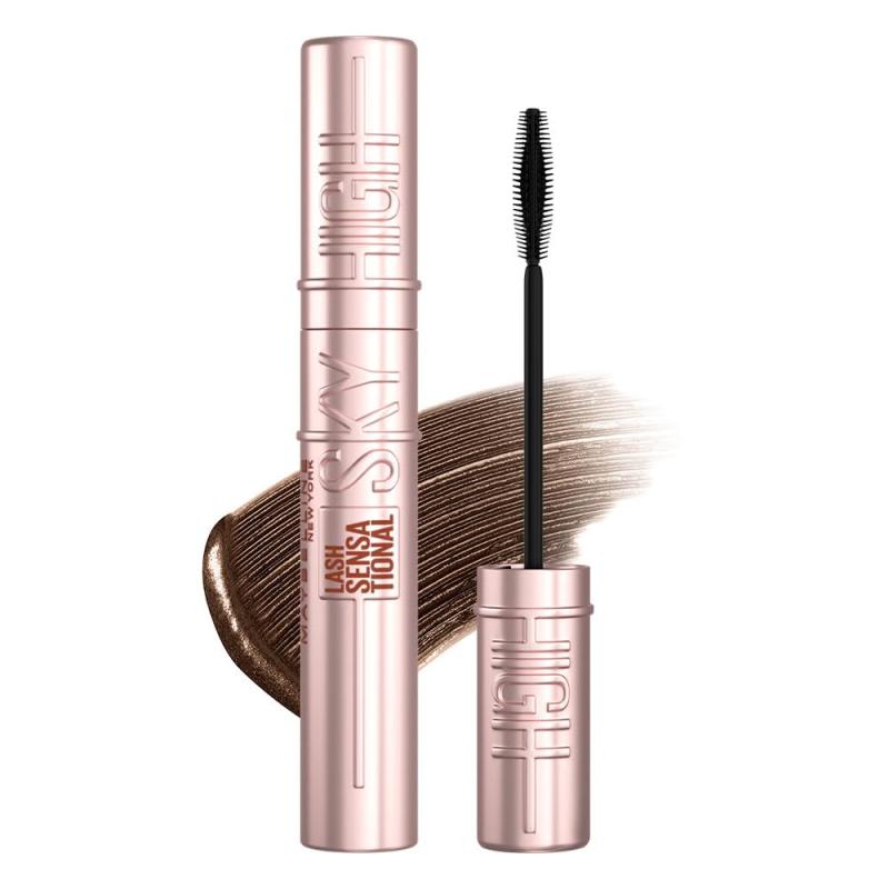 メイベリン MAYBELLINE スカイハイ マスカラ 02 たそがれブラウン ウォータープルーフ 茶色 ブラウン