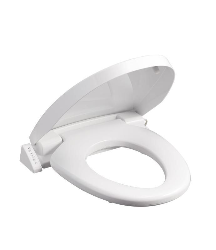 SANEI(サンエイ) 暖房便座 前丸タイプ ソフト閉止 温度調節3段階 省エネ 簡単取付 ホワイト PW9042-W
