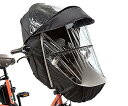 パナソニック(Panasonic) チャイルドシート前用レインカバー 自転車 ブラック NAR178 【純正品】