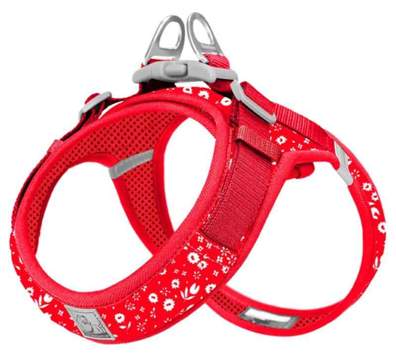 cocomall 喉に優しい犬ハーネス 2023最新 TRUE LOVE 犬用ハーネス 犬用胴輪 ドッグ ペット用品 ハーネスリード 3M反射材料 訓練 ナイロン製 超型犬、小型犬、中型犬に向け 通気性 調節