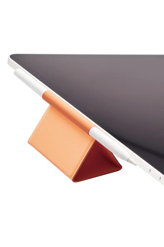 エレコム Apple Pencil 第1世代/第2世代 対応 ホルダー スタンド機能 充電可能 落下防止 紛失防止 オレンジ TB-APEHSDR