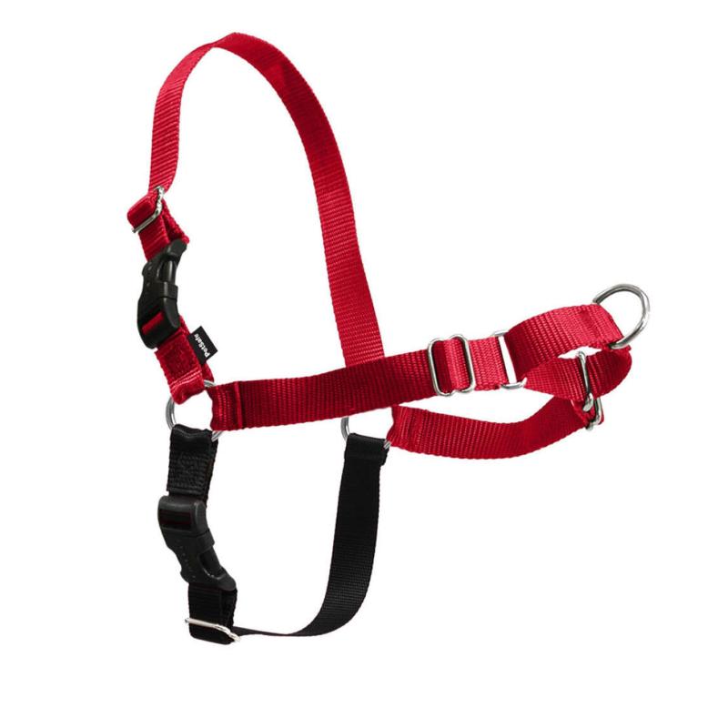 PetSafe（ペットセーフ） イージーウォークハーネス 犬用 引っ張り防止 散歩 トレーニング用ハーネス【S/Mサイズ レッド＆ブラック】