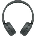 ソニー(SONY) ワイヤレスヘッドホン WH-CH520:Bluetooth対応/軽量設計 約147g/専用アプリ対応により好みの音質にカスタマイズできる「イコライザー」設定対応/ブラック WH-CH520 B 小
