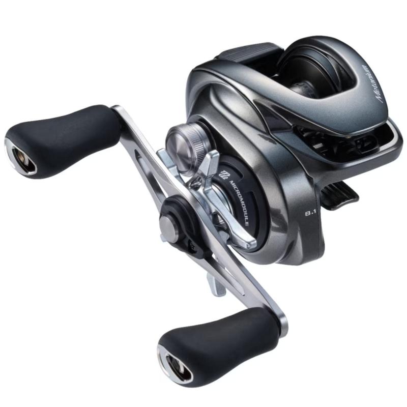 シマノ(SHIMANO) ベイトリール 23 メタニウム 100XG (右ハンドル) ルアーキャスティングギア比：8.1 / 最大ドラグ力(kg)：5 / 最大巻上長(cm/ハンドル1回転)：86ハンドル長さ(mm)：45 / 自重(g)：175スプール 径/幅(mm)：34/19糸巻量 ナイロン(lb-m)：12-120、14-100、16-85、20-70ベアリング数(BB/ローラー)：10/1複数店舗にて販売をしておりますため、在庫データの更新が間に合わず、欠品にも関わらず、注文ができる場合がございます。その際は、キャンセルにて対応を取らせていただきます。当店はお電話のお問い合わせはお受けしておりませんので、ご了承ください。お問い合わせは、問い合わせフォームをご利用ください。