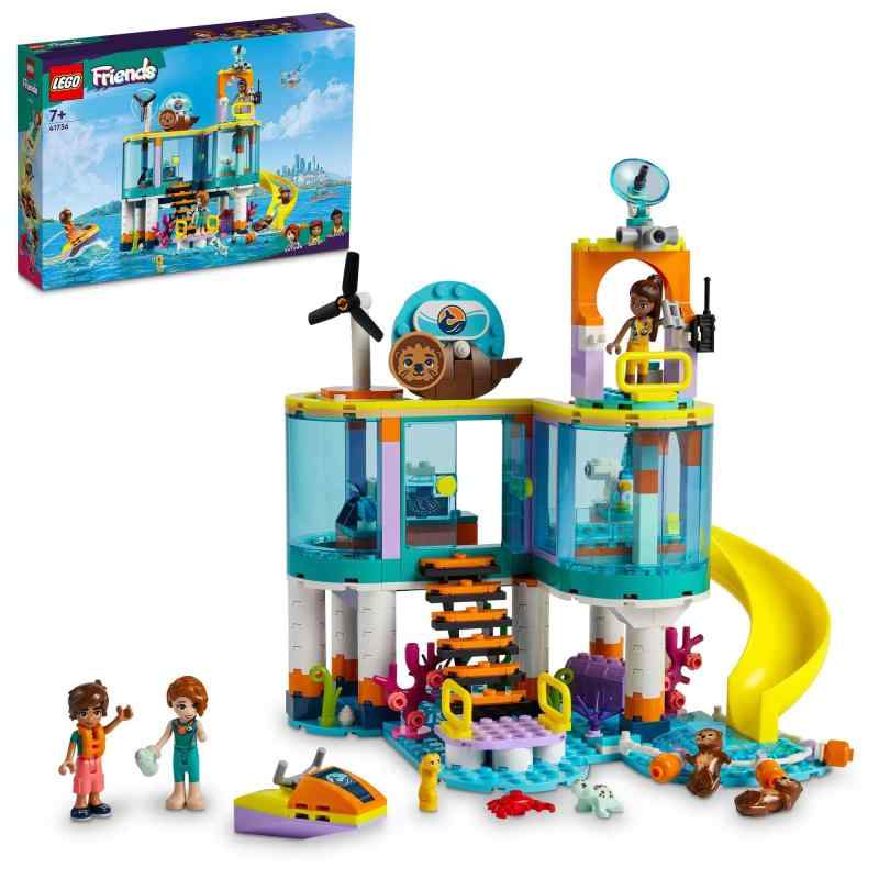 樂天商城 - レゴ(LEGO) フレンズ 海上レスキューセンター 41736 おもちゃ ブロック プレゼント レスキュー ごっこ遊び 女の子 7歳 ~