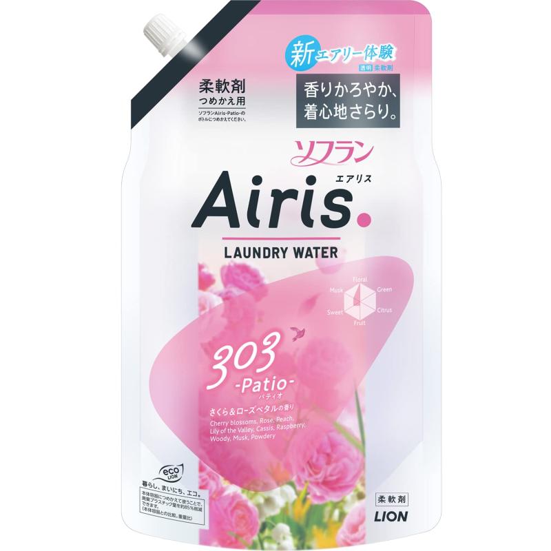 ソフラン エアリス LION ライオン ソフランエアリス パティオ 詰替 850ml常温商品サイズ (高さ×奥行×幅): 80mm×160mm×270mmブラント名: ライオンメーカー名: ライオン商品の重量: 870 g複数店舗にて販売をしておりますため、在庫データの更新が間に合わず、欠品にも関わらず、注文ができる場合がございます。その際は、キャンセルにて対応を取らせていただきます。当店はお電話のお問い合わせはお受けしておりませんので、ご了承ください。お問い合わせは、問い合わせフォームをご利用ください。
