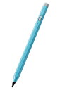 エレコム タッチペン 【 iPad専用 】 鉛筆型 六角軸 パームリジェクション対応 磁気吸着 傾き検知対応 USB-C充電 ペアリング不要 【大人も子供も持ちやすい鉛筆形状】 ブルー P-TPACAPEN01BU(2)